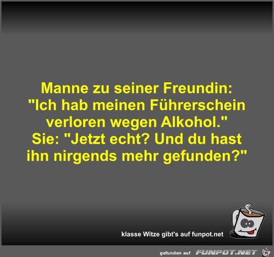 Manne zu seiner Freundin Manne zu seiner Freundin