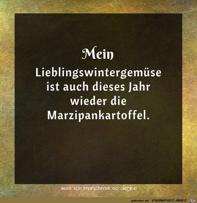 Marzipankartoffel Marzipankartoffel