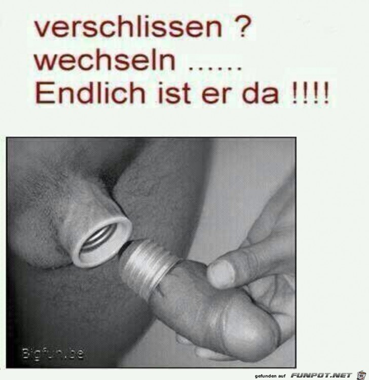 Endlich was zum Wechseln Endlich was zum Wechseln