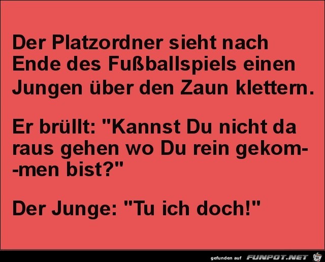 der Platzordner sieht nach Ende.......... der Platzordner sieht nach Ende..........