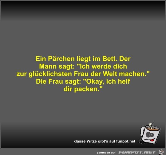 Ein Pärchen liegt im Bett Ein Pärchen liegt im Bett