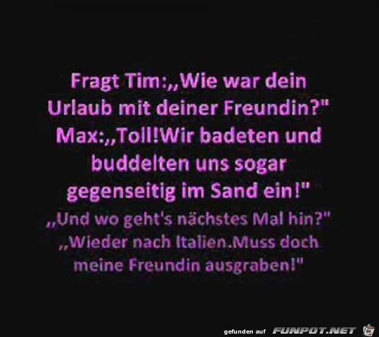 Tim fragt Max.......