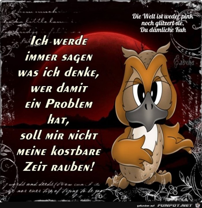 Werde immer sagen