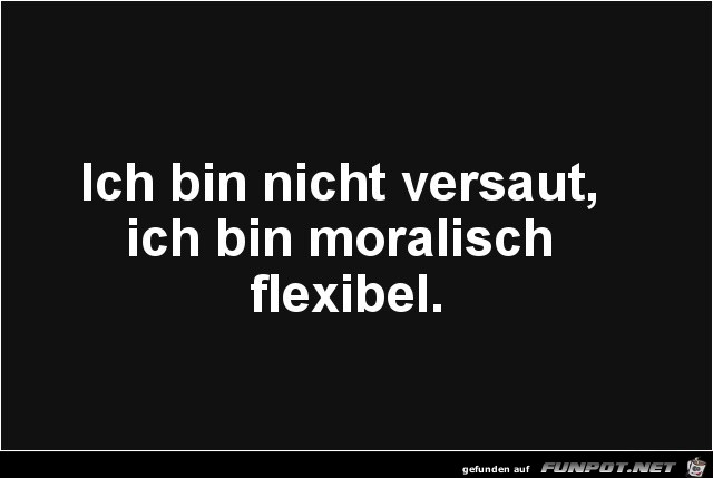 Moralisch flexibel