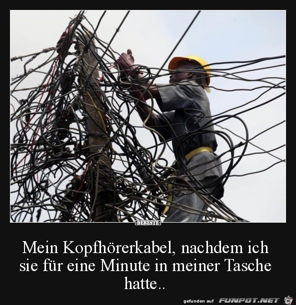 Kopfhrer-Kabel