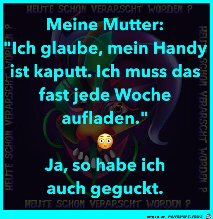 Handy aufladen Handy aufladen