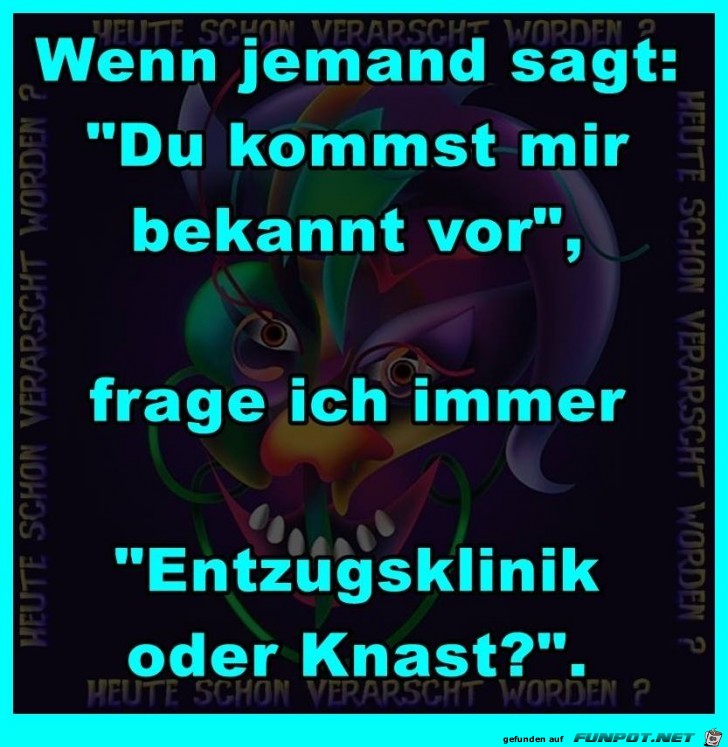 Kennen wir uns Kennen wir uns