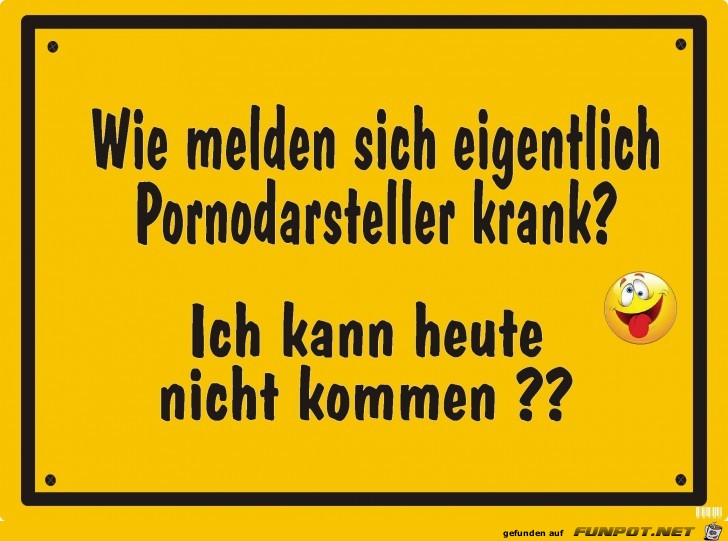 Schild Krankmeldung Schild Krankmeldung