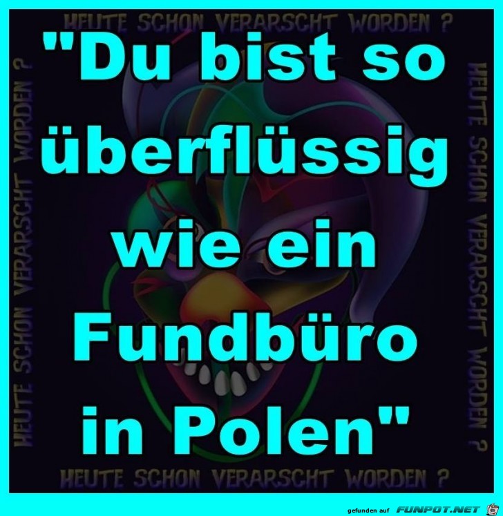 Fundbro in Polen