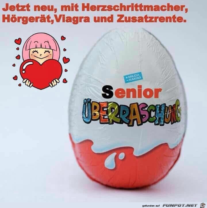 Überraschungsei für Senioren Überraschungsei für Senioren