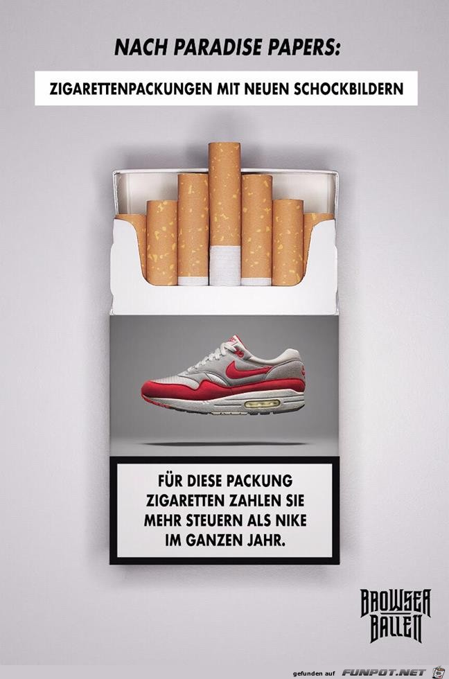 Zigarettenpackung