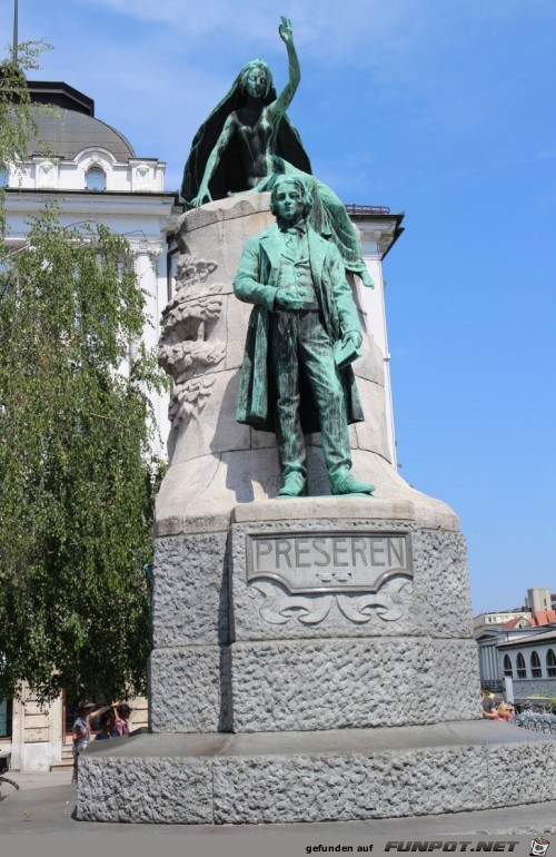 22-65 Preseren-Denkmal 22-65 Preseren-Denkmal