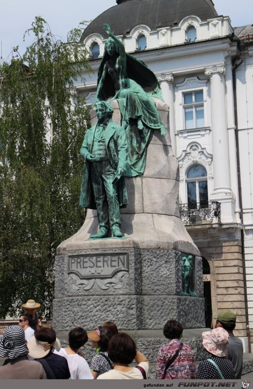 22-66 Preseren-Denkmal 22-66 Preseren-Denkmal