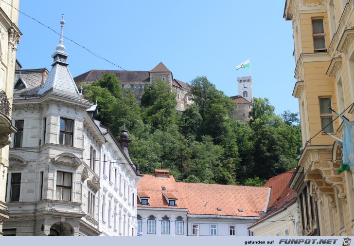 Impressionen aus Ljubljana, der Hauptstadt Sloweniens