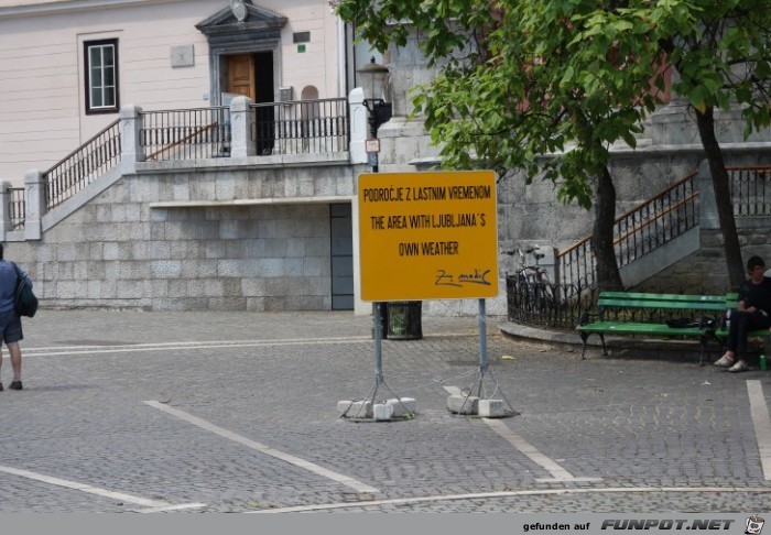 Impressionen aus Ljubljana, der Hauptstadt Sloweniens