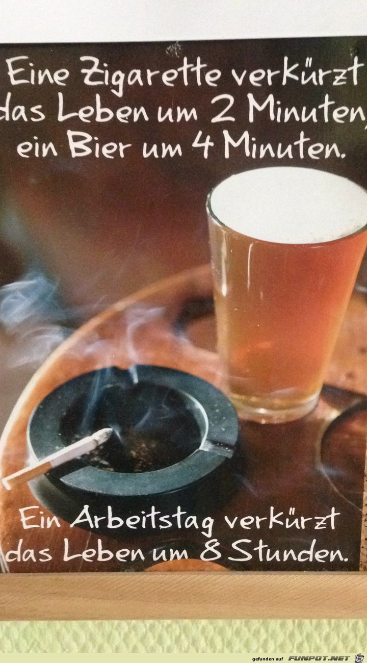 Leben verkuerzen Leben verkuerzen