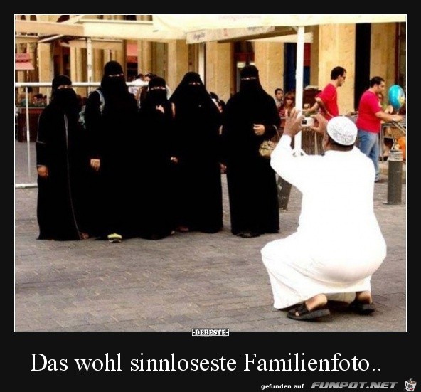 sinnloses Familienfoto......