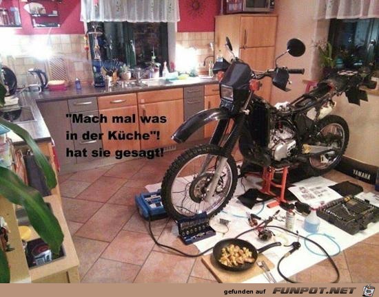 Was in der Küche machen Was in der Küche machen