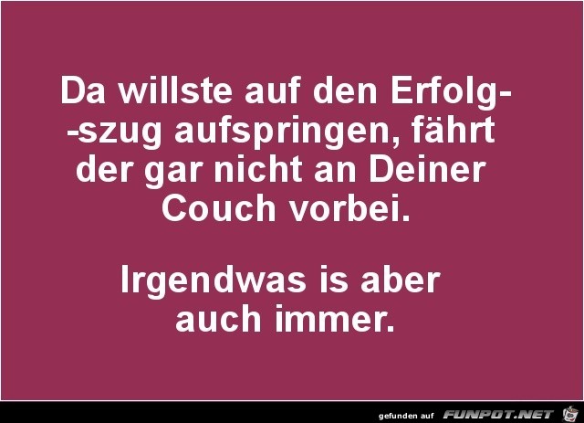 Der Erfolgszug Der Erfolgszug