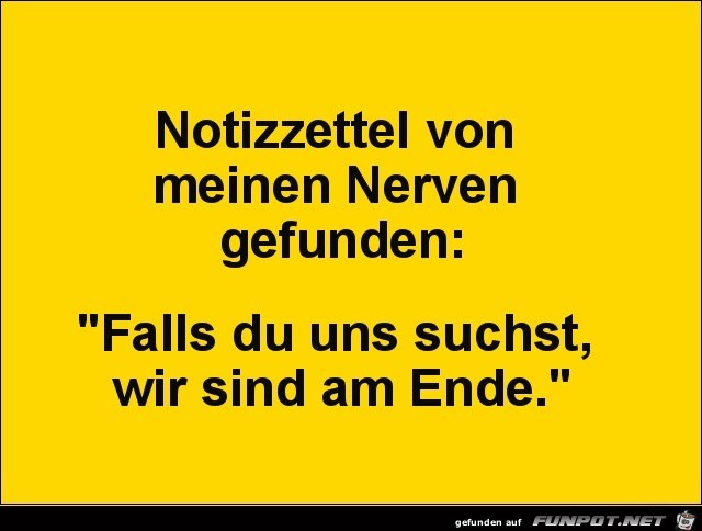 Meine Nerven Meine Nerven