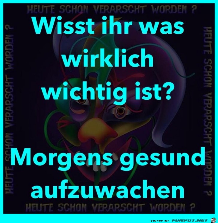 Was wichtig ist