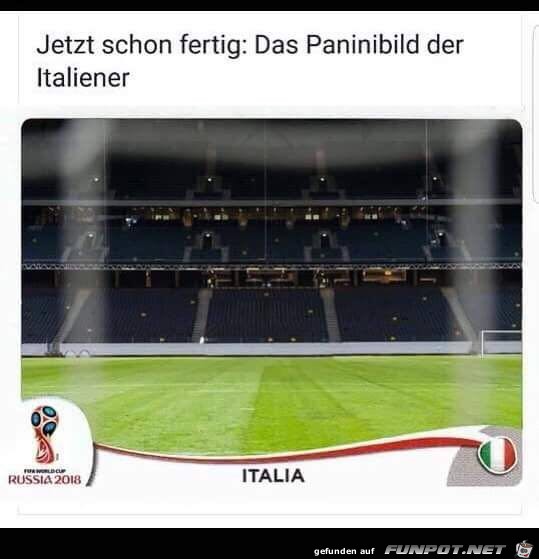 Paninibild Italien