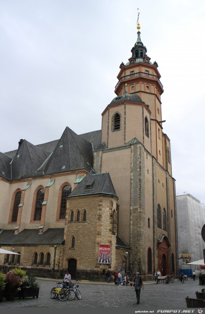 Impressionen von der Nikolaikirche in Leipzig