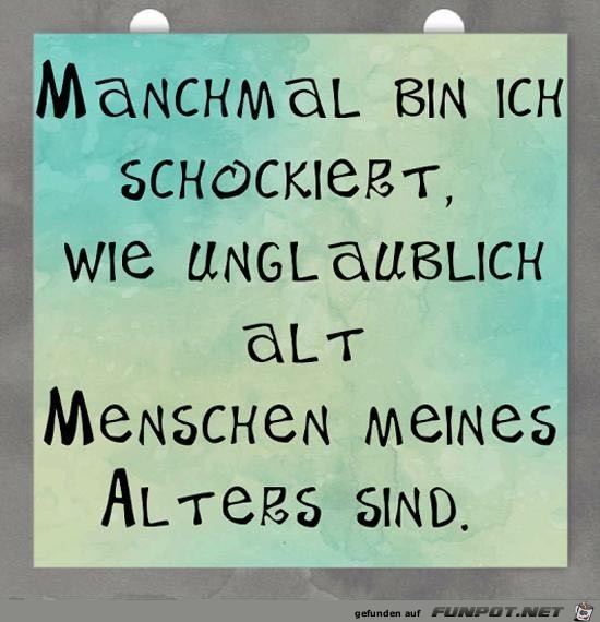 Schockiert Schockiert
