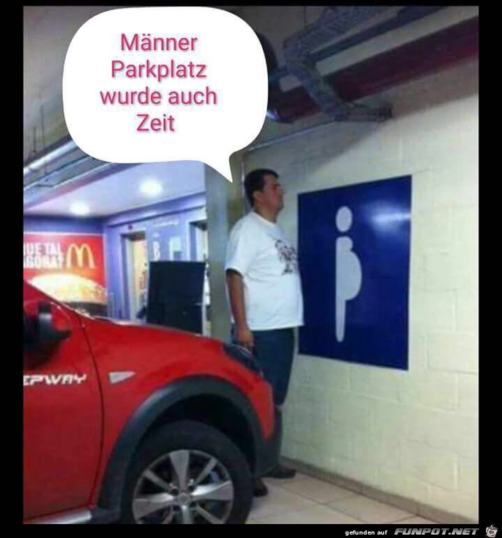 Maennerparkplatz