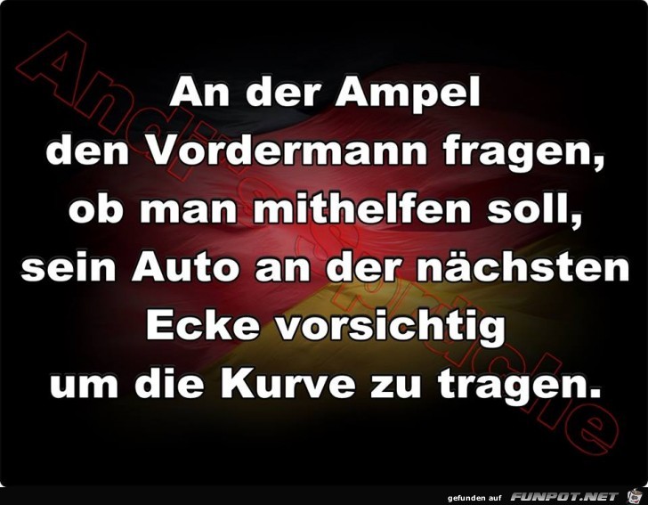 An der Ampel An der Ampel