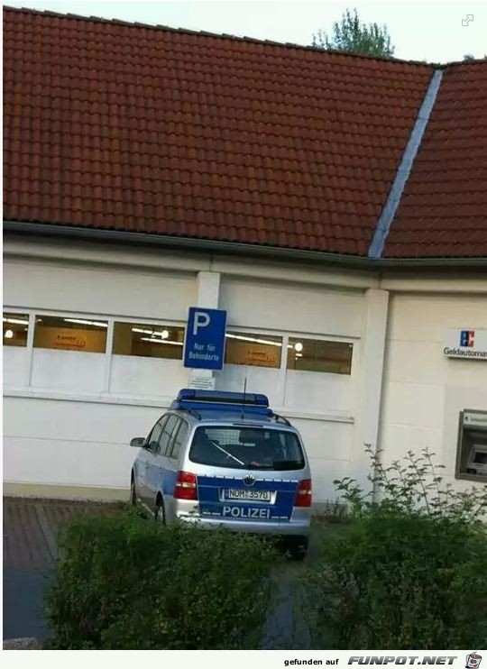 Nur für Behinderte Nur für Behinderte