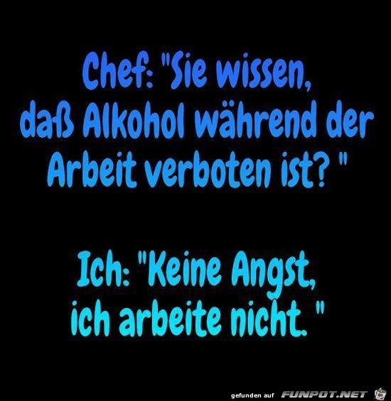 Chef sie wissen