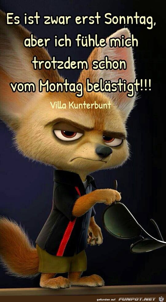 Es ist zwar erst Sonntag Es ist zwar erst Sonntag
