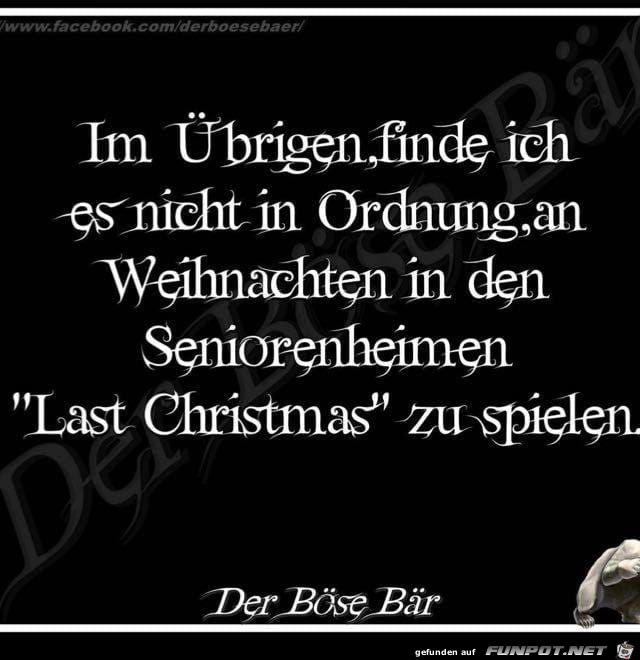 last Christmas last Christmas