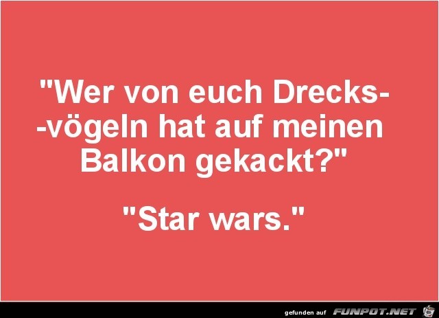 Welcher Vogel hat auf meinen Balkon gemacht Welcher Vogel hat auf meinen Balkon gemacht