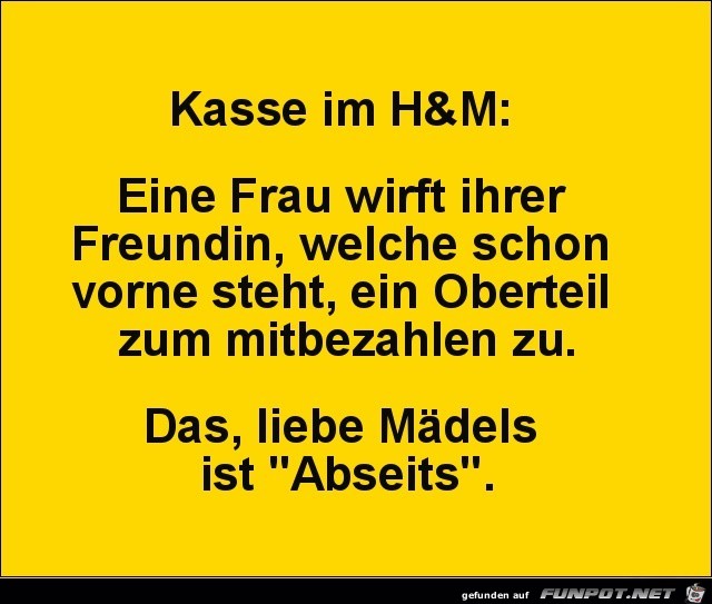 Abseits