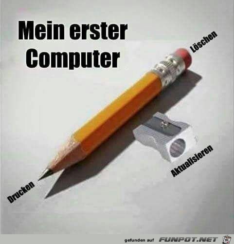 Der erste Computer Der erste Computer