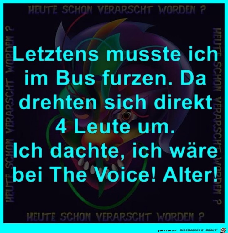 Der Furz im Bus