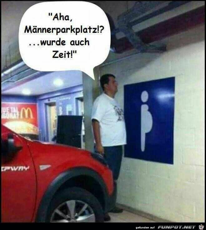 Männerparkplatz Männerparkplatz