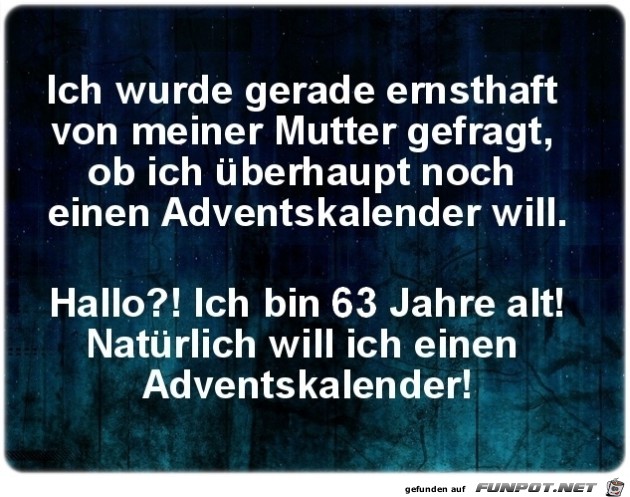 Advenskalender Advenskalender