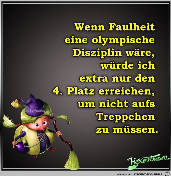 Wenn Faulheit