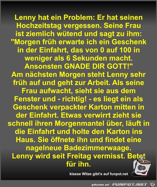 Lenny hat ein Problem