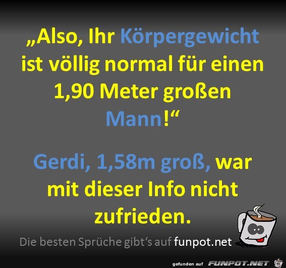 Körpergewicht Körpergewicht