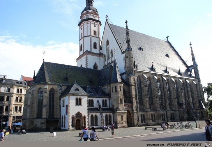 Impressionen von der Thomaskirche in Leipzig