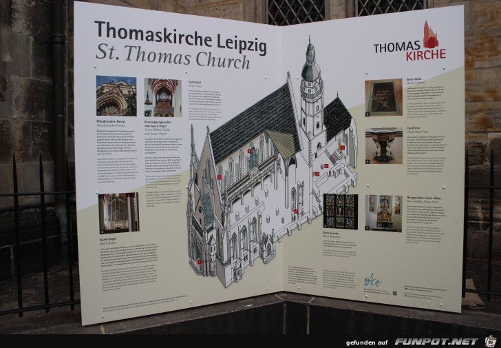 Thomaskirche Schautafel Thomaskirche Schautafel