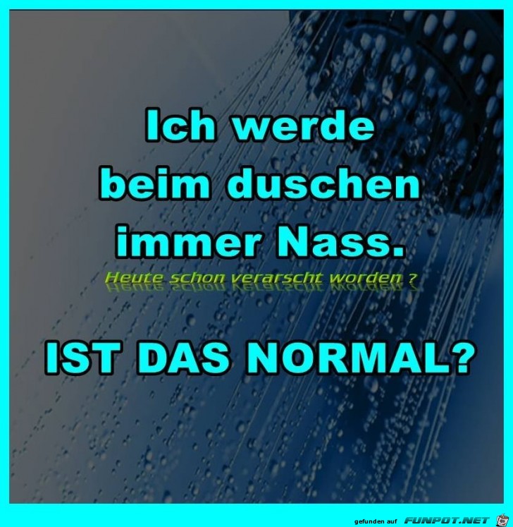 Ist das normal