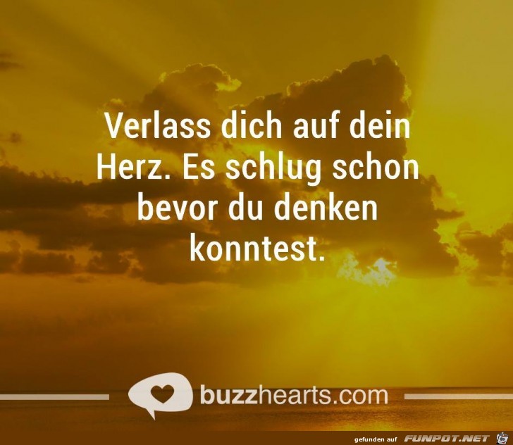 Verlass dich auf dein Herz Verlass dich auf dein Herz