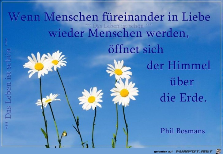 Wenn Menschen fuereinander in Liebe Wenn Menschen fuereinander in Liebe