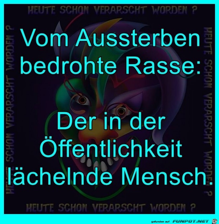 Aussterbende Rasse Aussterbende Rasse