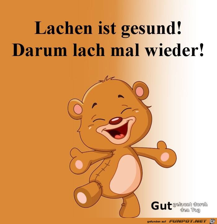 Lachen ist gesund